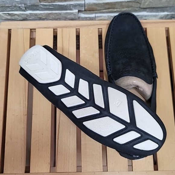 UGG Men's Henrick Stripe Perf Boat Shoe - Picture 7 of 8